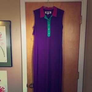 Gorgeously quirky Vicky Tiel dress, new with tags